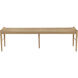 Moira Natural / Light Wash Bench